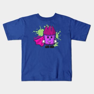 Pop Art for Kids | Superfry | Purple Kids T-Shirt